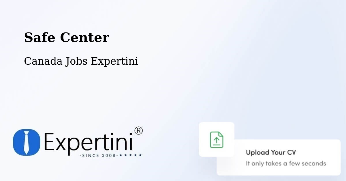 Safety Center – Alliston - Canada Jobs Expertini